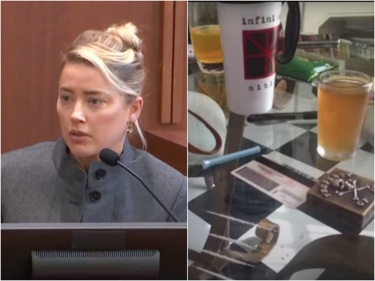 Johnny Depp lawyer accuses Amber Heard of staging photo of cocaine on